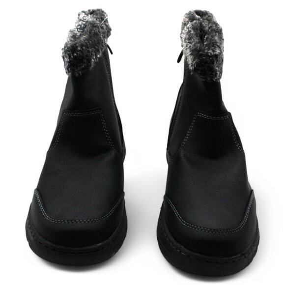 Khombu Women S Winter Snow Boots Warm Boots with Zipper Outdoor Easy Walking Sho - Picture 2 of 8